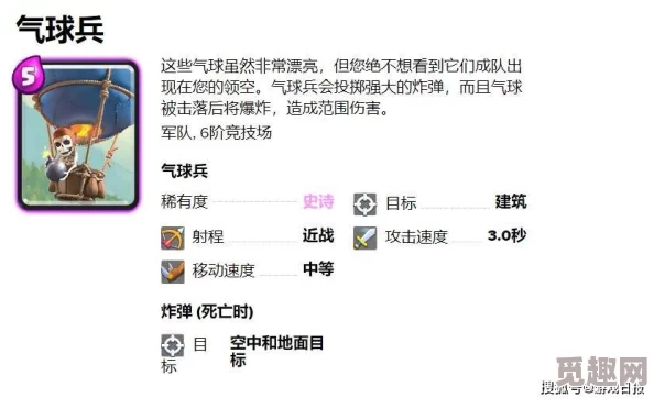 皇室战争：策略制胜！气球兵极限冲锋搭配创新卡组攻略